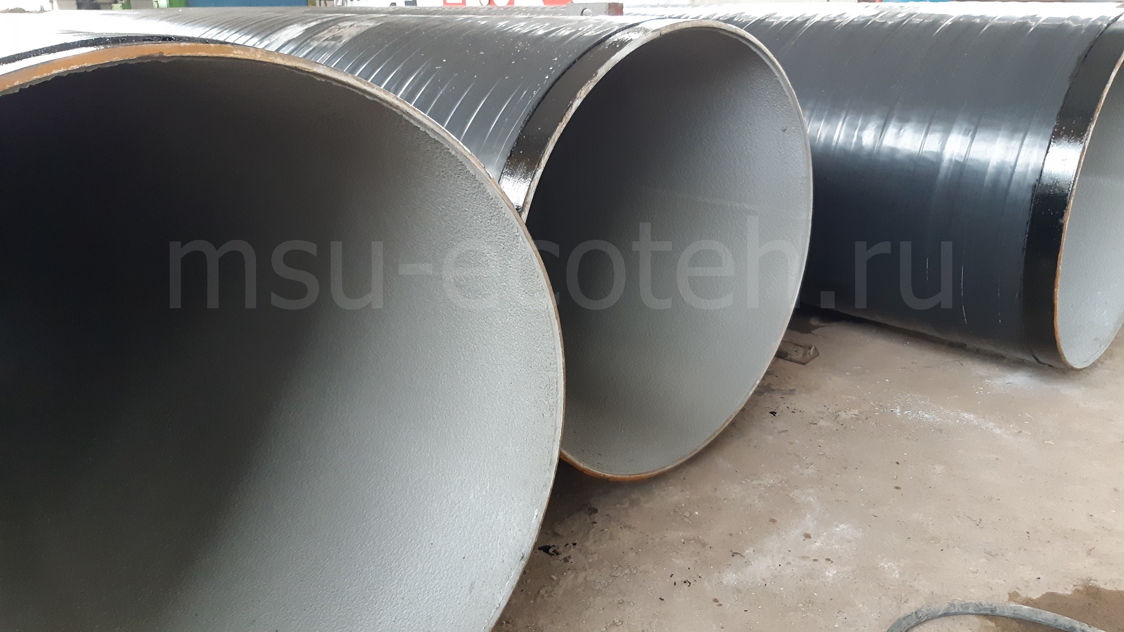 Внутреннее полимерное покрытие для стальных трубопроводов