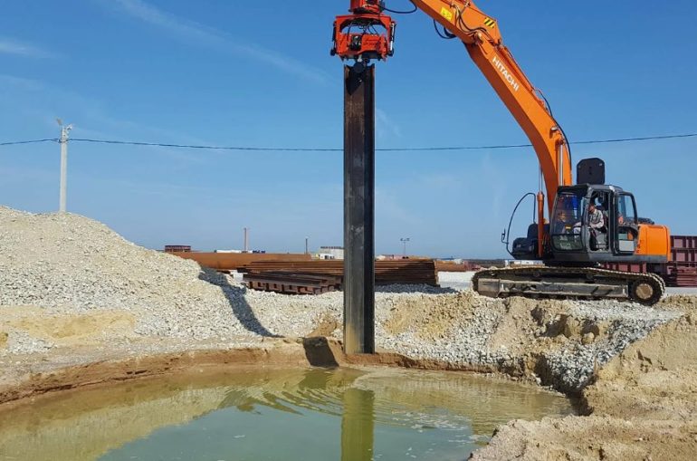 Вибропогружение шпунта: технология, этапы и преимущества