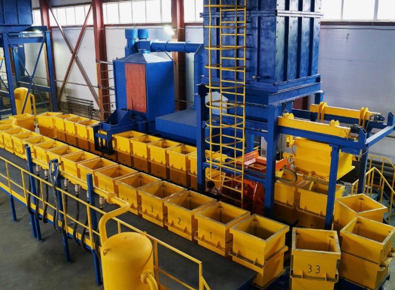 Автоматизированные литейные линии и карусели: как повысить выпуск отливок без расширения площадей